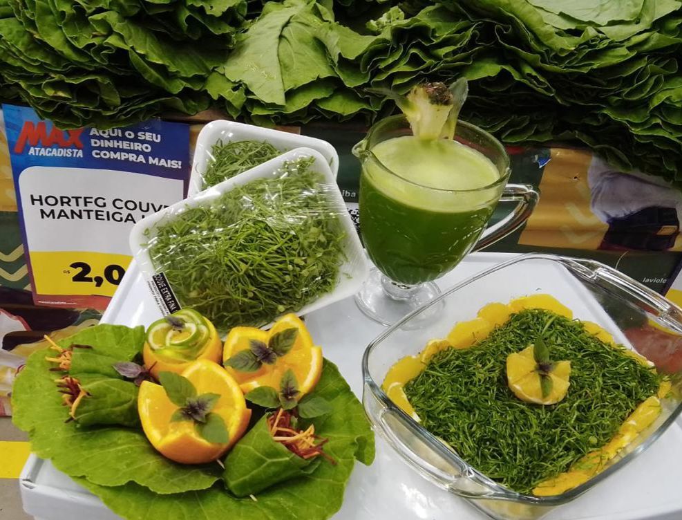 Suco Detox de Couve